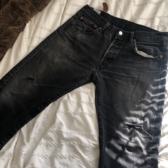 Authentic Vintage Levi’s Mid-Rise 501 Denim Button-Fly Jeans. Rare 31 Waist - Picture 3 of 9